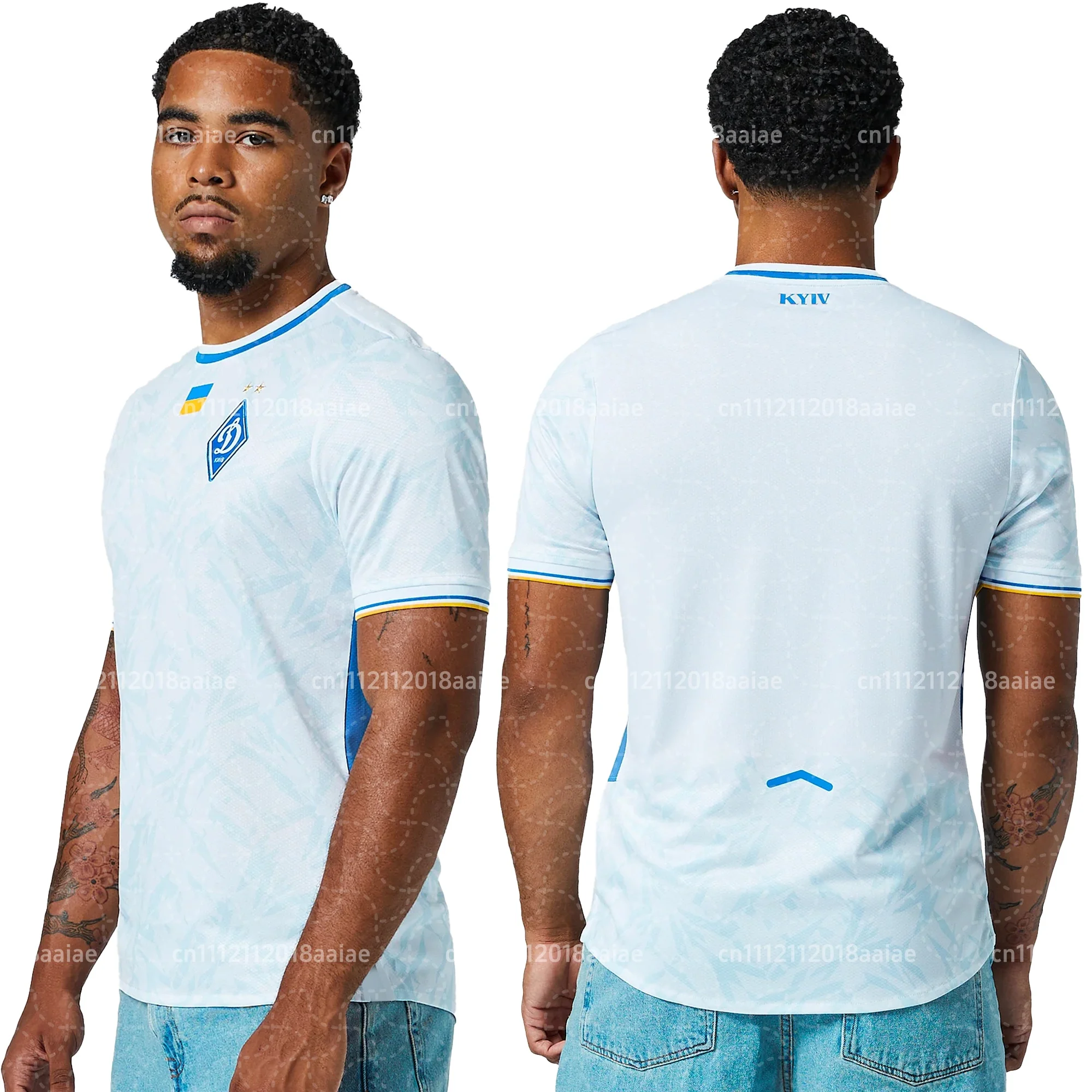 Camisetas de Fútbol Dynamo Kyiv 2026 para Hombre y Niños, Todas las Tallas, Camisetas Deportivas de Manga Corta para Mujer y Niña