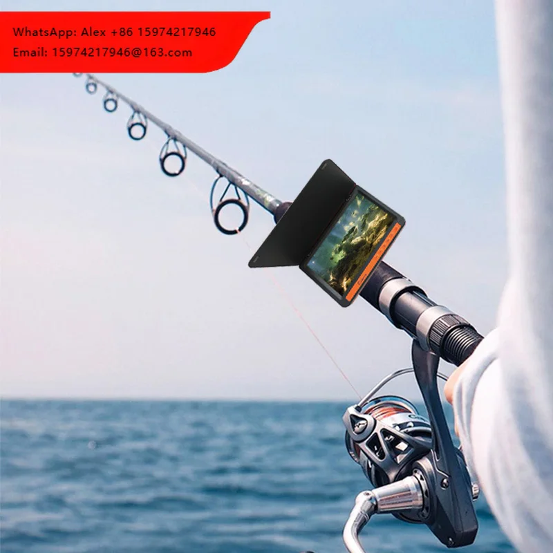 HR-7025TR 2024 Portable High-definition Full-color Waterproof 7-inch Screen 25m Cable Fishing Camera