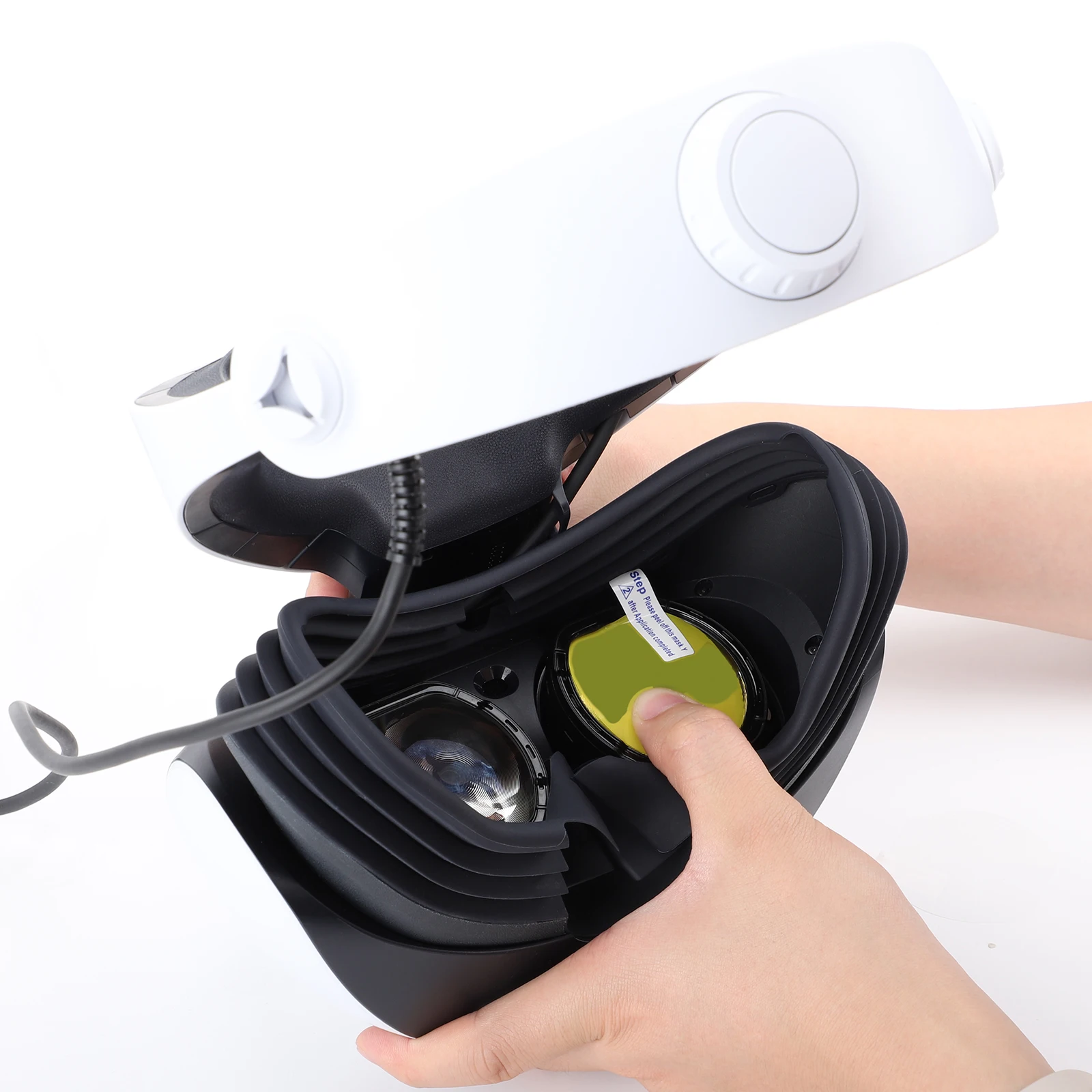 أطقم فيلم واقية عدسة عالية الدقة لنظارات PSVR2 VR المضادة للخدش VR عدسة حماية طبقة لينة من البولي يوريثان لملحقات PS VR2