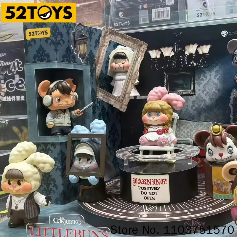 52Toys Little Buns The Conjuring Universe Blind Box Action Figures Collectible Ornaments Original Birthday Gift Toys