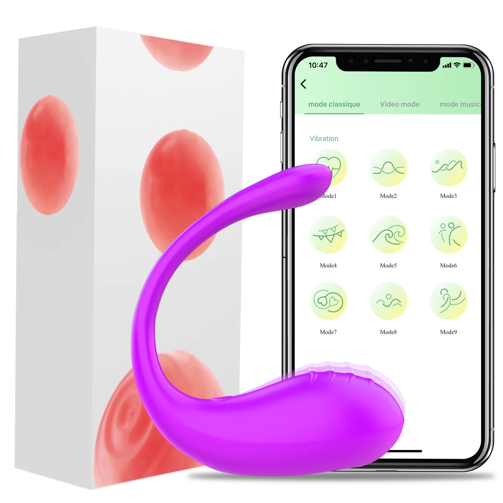 APP Controlled Vibrator Bullet Vaginal G Spot Anal Vibrating Egg Massager Wearable Stimulator Adult Sex Toys for Women Couples - Image 4