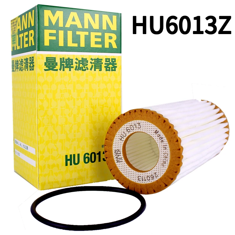 Filtro de aceite MANN HU6013z para Macan Cayenne VW Jetta Sharan Tiguan Golf AUDI A Q SKODA Octavia Superb SEAT Leon 06L115562B