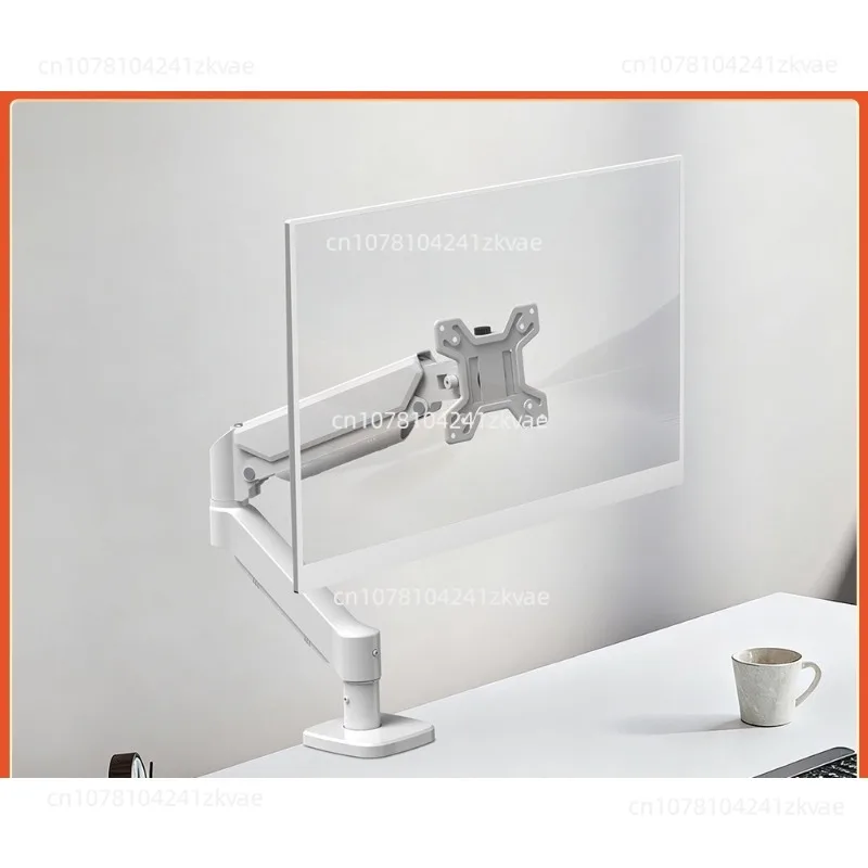 Two single-arm monitoring bracket 10kg 32-inch air pressure arm computer bracket telescopic rotary lifting robot arm view 2