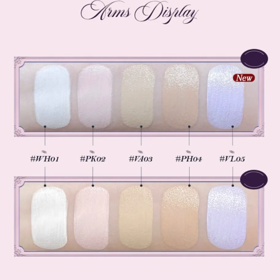 Flower Knows Liquid Concealer Highlighter Cute Mini Size Midsummer Fairytales Collection High Coverage Brightening