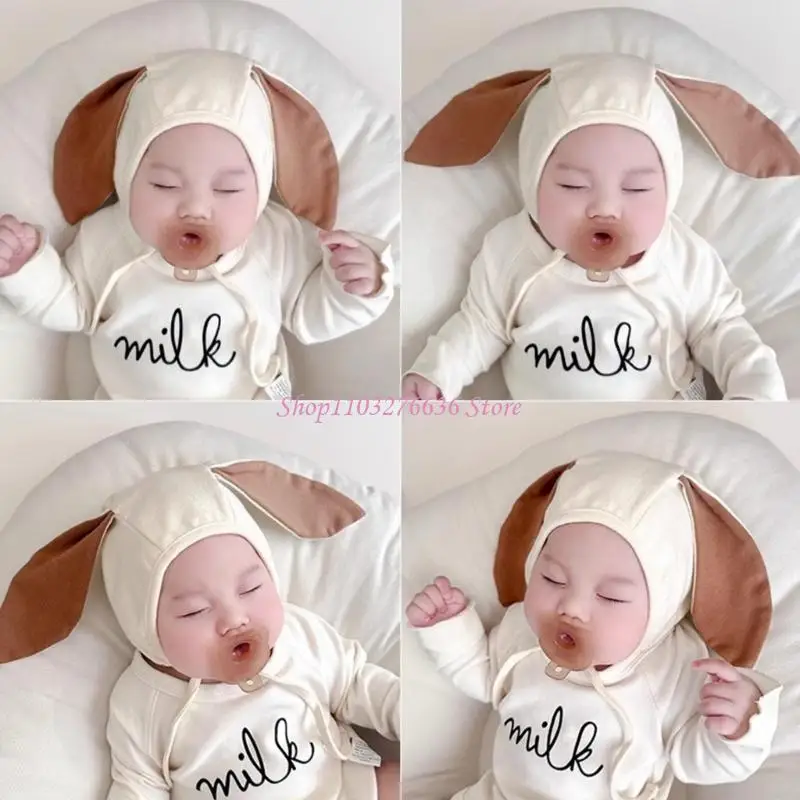 R6FD 2023 NEUE Beanie Hüte Ohrenklappen Baby Cartoon Bonnet Cap Winter Gehörschutz für Baby Kinder 0-12 Monate – Detail 2