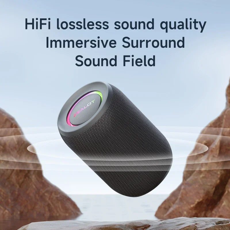 Hilo Bluetooth S32 PRO Powerful Speaker, Bass Wireless, LED Light, Outdoor Speakers, Subwoofer, Waterproof Sound Box Support