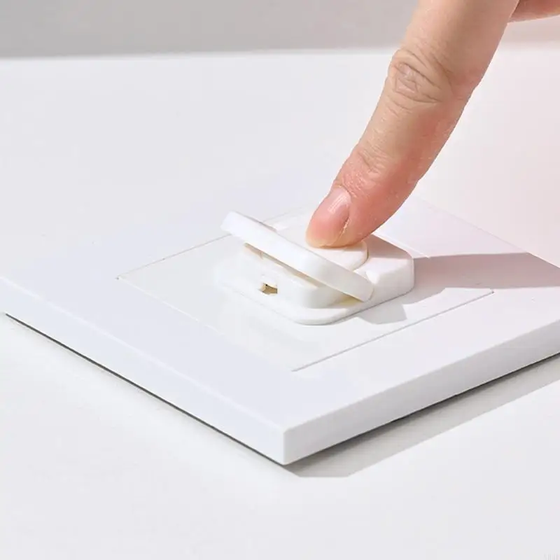 

N84E Nursery Safety Electrical Outlet Plugs Shield Against Electric Risks Child Safety Outlet Cover Easy to Install for Home