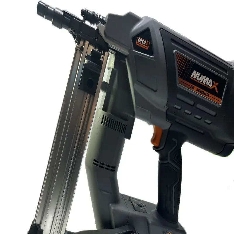 

20V Battery Electric Cordless Nailer For Concrete And Steel MAKITA BATTERY Can Use NUMAX Brand Good Quality