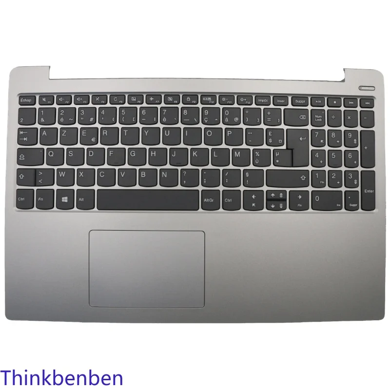

FR French Platinum Grey Keyboard Upper Case Palmrest Shell Cover For Lenovo Ideapad 330S 15 15IKB 15AST 15ARR 5CB0R07371