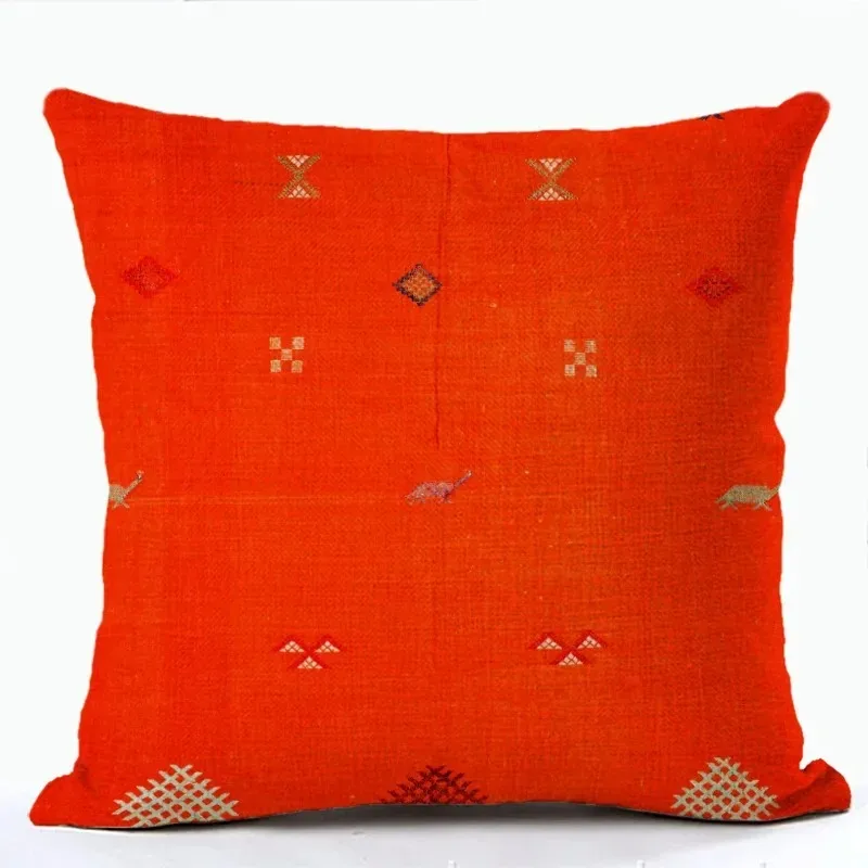 Geometric Home Decor Moroccan Ethnic Bohemian Cushion Cover Office Sofa Pillow Cover Outdoor Camping Hug Pillow Cover view 5