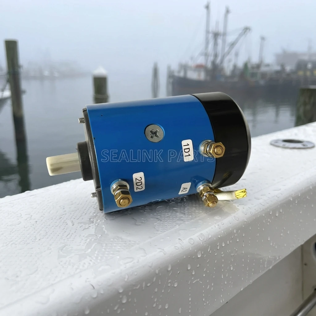 

24V 900W 1700RPM DC Motor for Lewmar V2 Windless Electric Winch Boat Yacht Anchor Windlass Replacement High-Torque Marine Grade