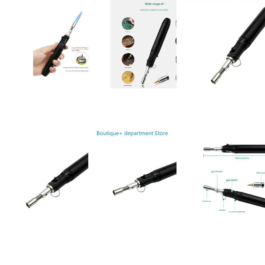 E1PD Professional Mini Butanes Soldering Iron Welder For Circuit Boards And Plastic