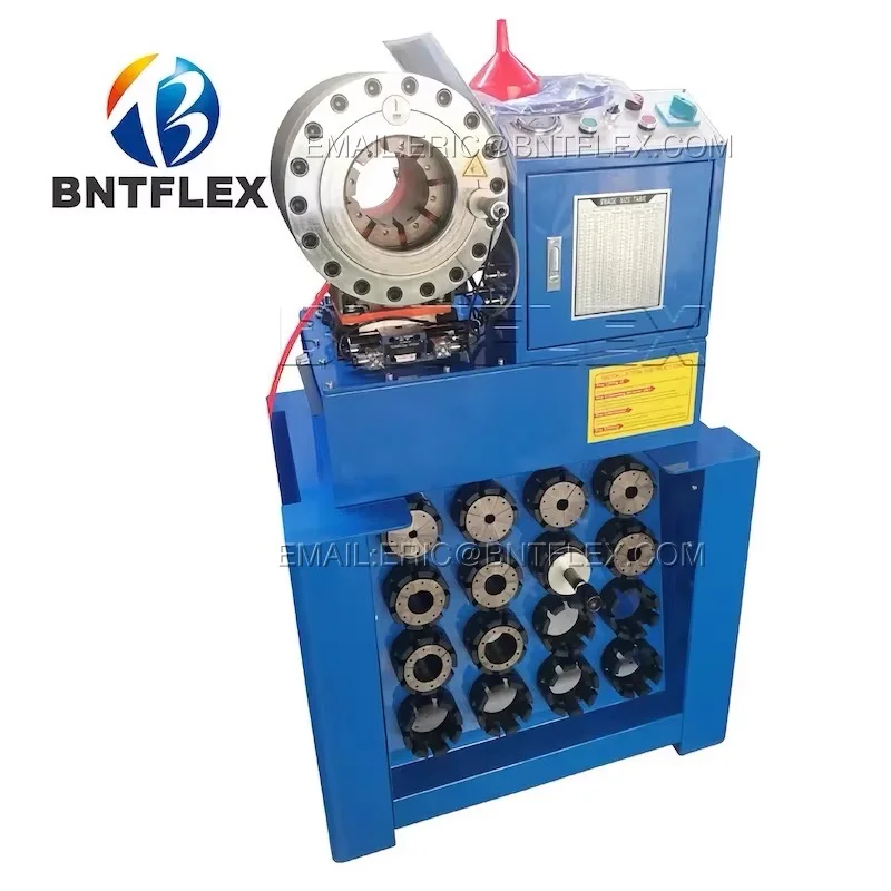 Professional Factory Hidrulic Hose Press Machine Pneumatic Hose Crimping Machine BNTP69 Hose Pipe Pressing Machine