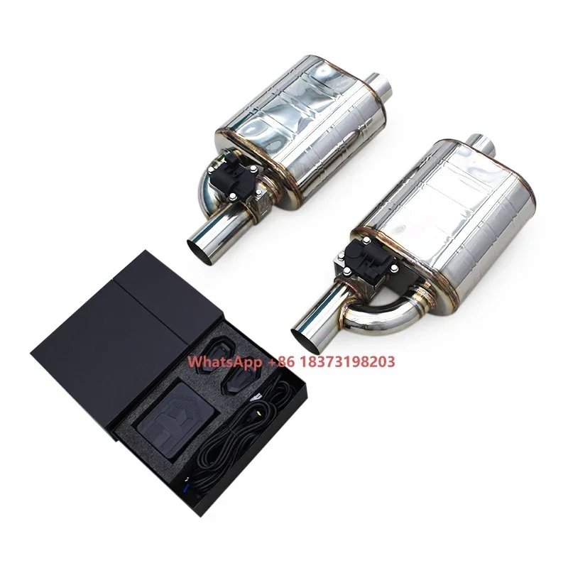 

OEM Universal Muffler for Various Models Performance Car Stainless Steel Exhaust with Electronic Valved