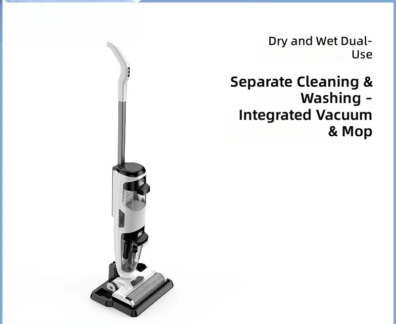 Wireless Handheld Vacuum Cleaner, 3-in-1 Smart Sweeping Mopping Machine, Cordless Floor Washer, High Power Electric Mop