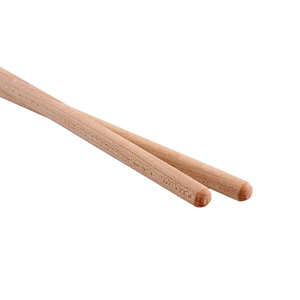 

2pcs Bass Drum Mallet Wool Felt Head Drum Stick For Percussion Instrument Black Wooden Handle Solid Durable Strong Gravity