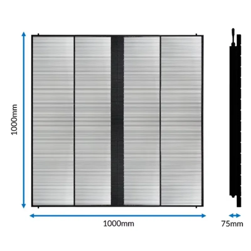 P3.9/P7.82 Transparent LED Display Outdoor Fixed Video Wall for Elevator Education Welcome Screen