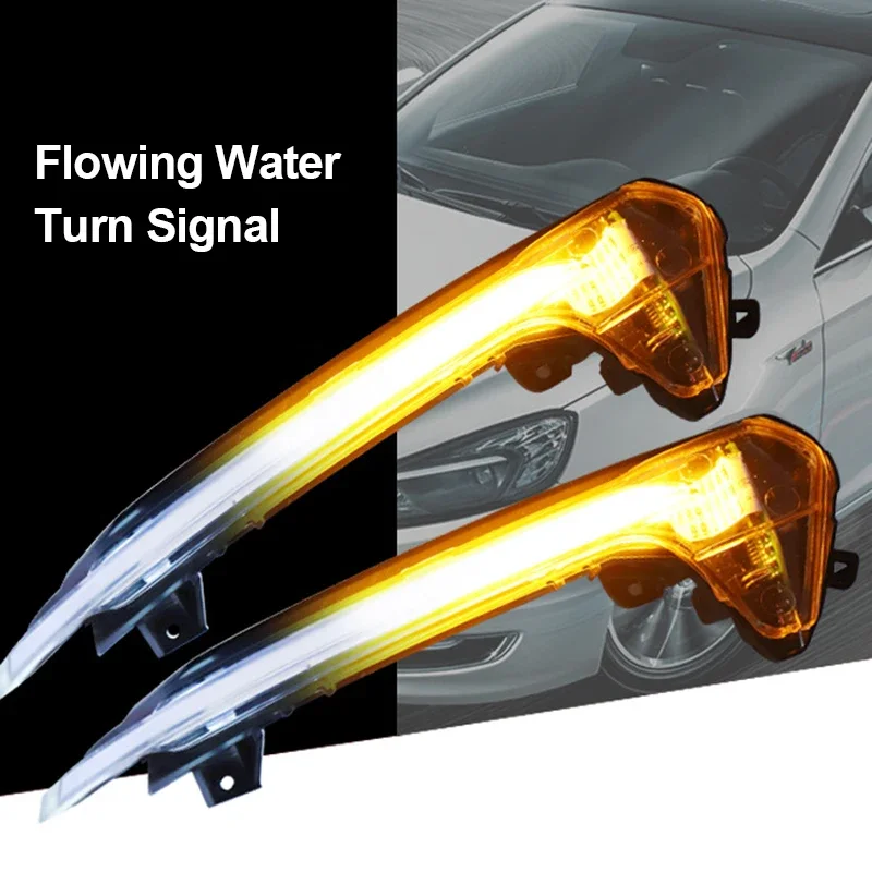 

For Audi A6 C7 2012-2018 Dynamic Blinker Mirror Light LED Turn Signal Side Indicator Car Accessories Goods Bright Colors