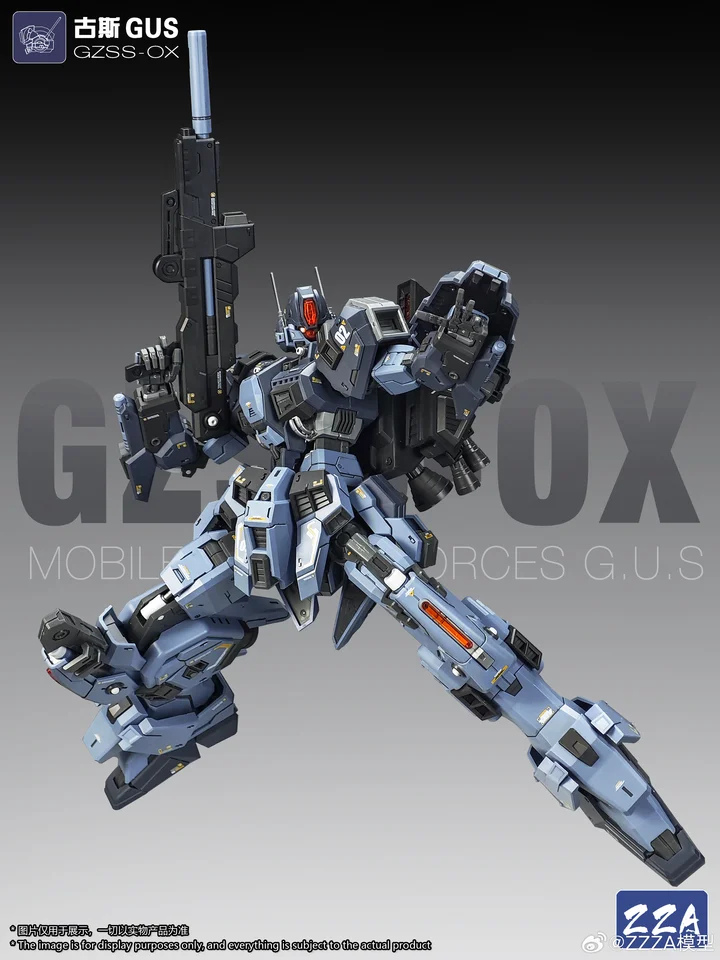 ZZA GUS 1/100 MG GZSS-OX Plastic Model Kit Assembly Model