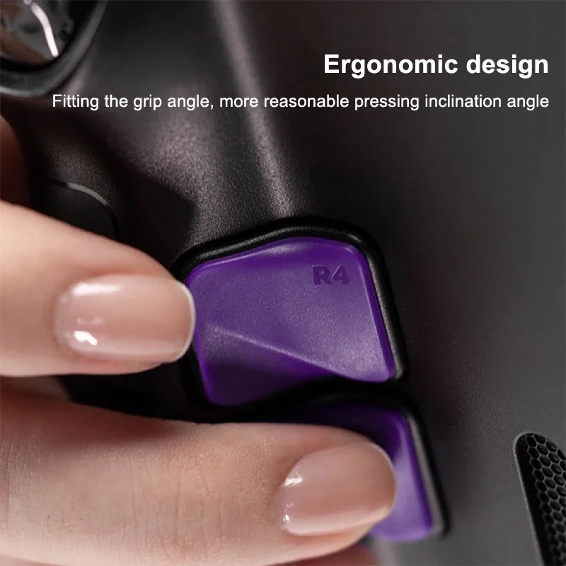 4PCS Back Button Enhancement Set For Steam Deck OLED Games Console Grip Improvement Button Protection Kit For Steam Deck LCD
