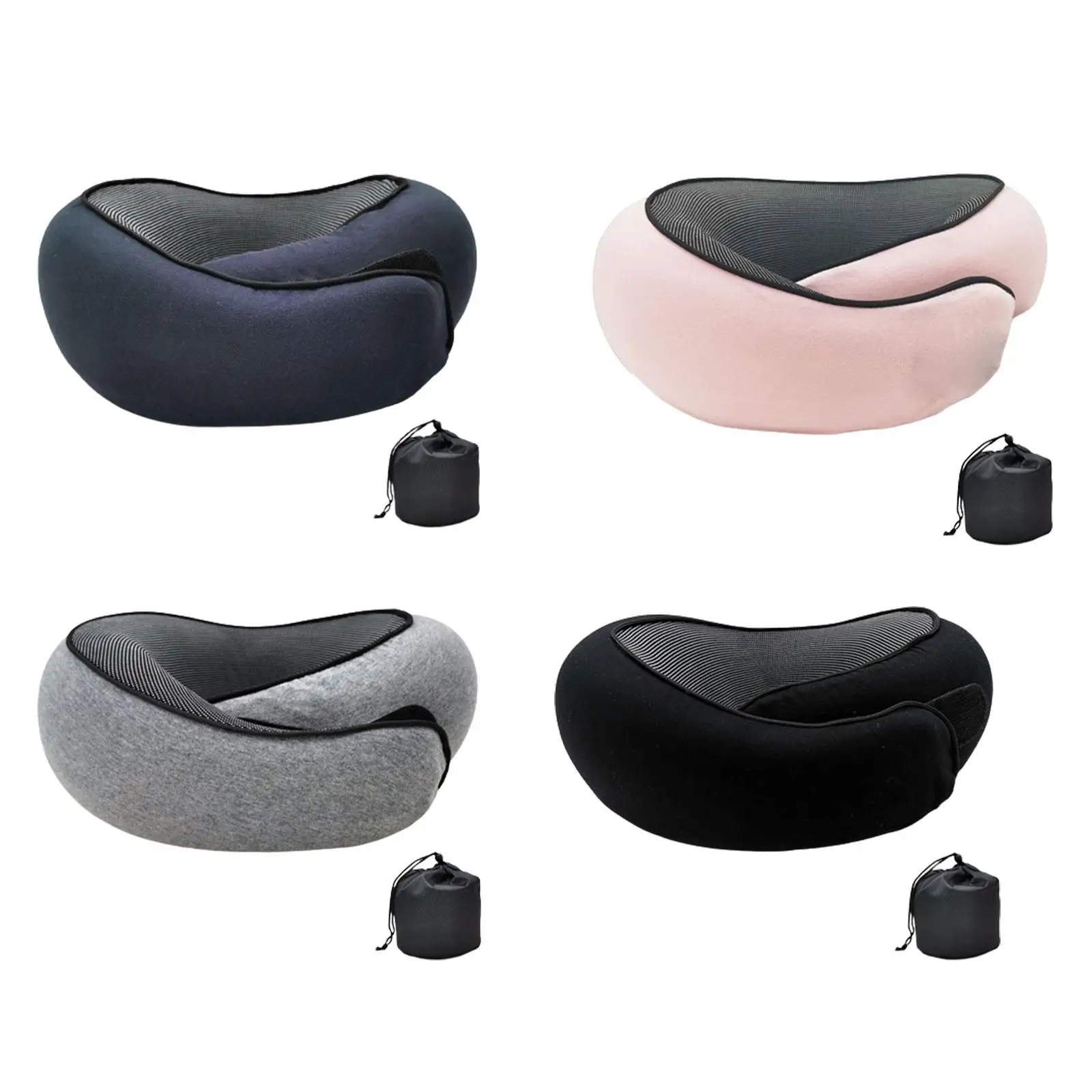 Travel Pillow Adjustable Soft Plane Accessories Comfortable Foldable Memory Foam