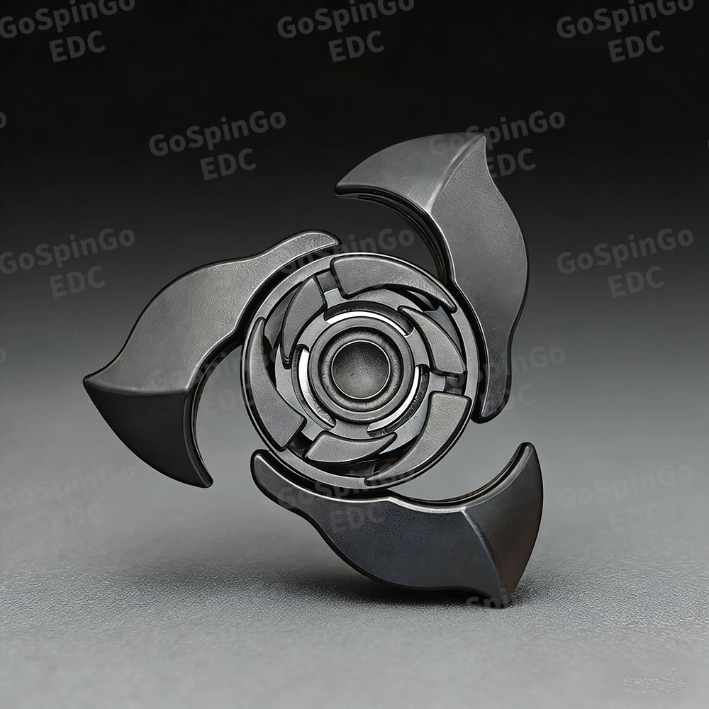 KillAll Unhappy EDC ZhuoZhuo ステンレス鋼フィジェットスピナー フィジェットおもちゃ 大人用 不安解消ガジェット オリジナルデザイン