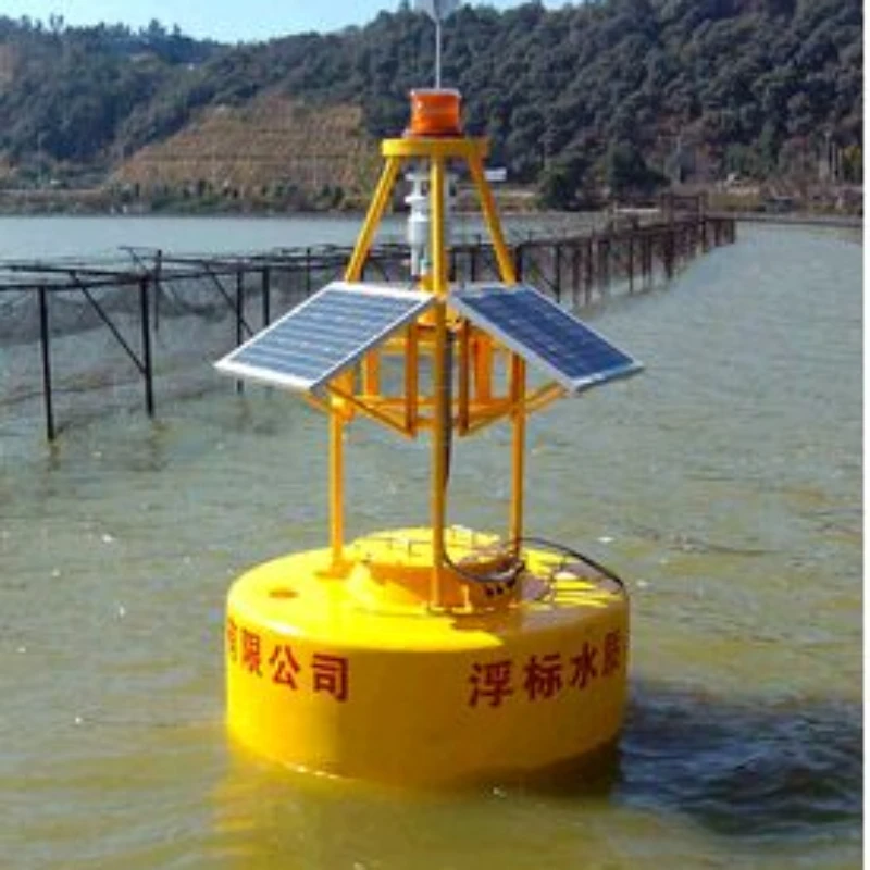 On line water quality monitor system monitoring station IoT monitoring surface water buoy Kishibe Station monitoring