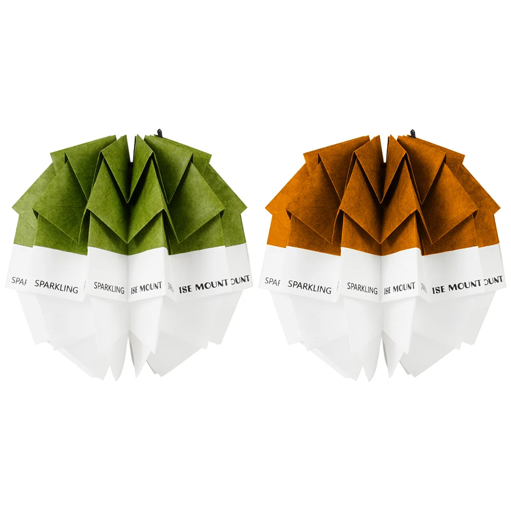 

DIY абажур из бумажной шишки с регулируемой веревкой, складной абажур для кемпинга, подвесной абажур для улицы, декор для уличной палатки