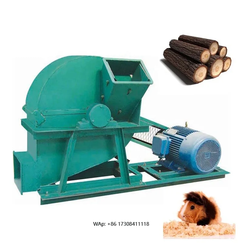 Crusher on Wood and Sawdust Big Capacity Wood Hammer Mill/pallet Shredder/wood Chip Crusher for Sale