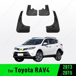 For Toyota RAV4 2013 2014 2015 Fender Mudguard Mud Flaps Guard Splash Flap Mudguards Car Accessories