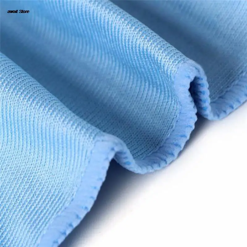 Car Cleaning Microfiber Glass Towel Cloth Towels Wash Window Polishing Absorbent Windshield Cloth 30cmx30cm 1pcs