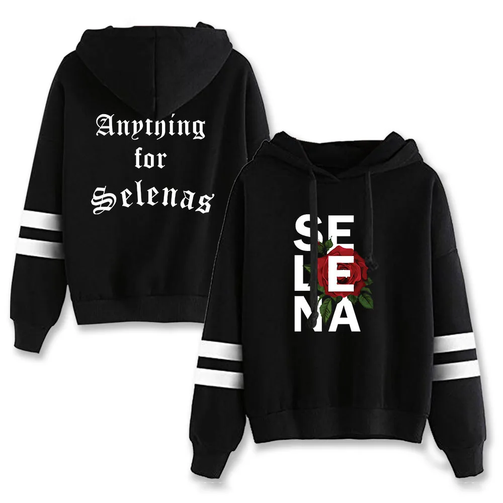

2026 Selena Quintanilla Spring High Street Streetwear Cotton Hoodie Text Pattern Printing Loose Harajuku All-match Unisex Hoodie