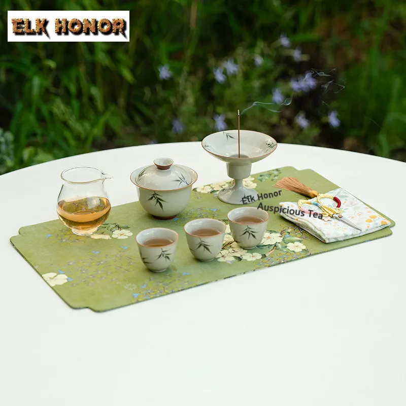 Hand-drawn Xiaozhu Sealing Up Tea Set Complete Set Vintage Tea Ceremony Set Teapot And Tea Cup Set Drinkware Supplies Craft Gift