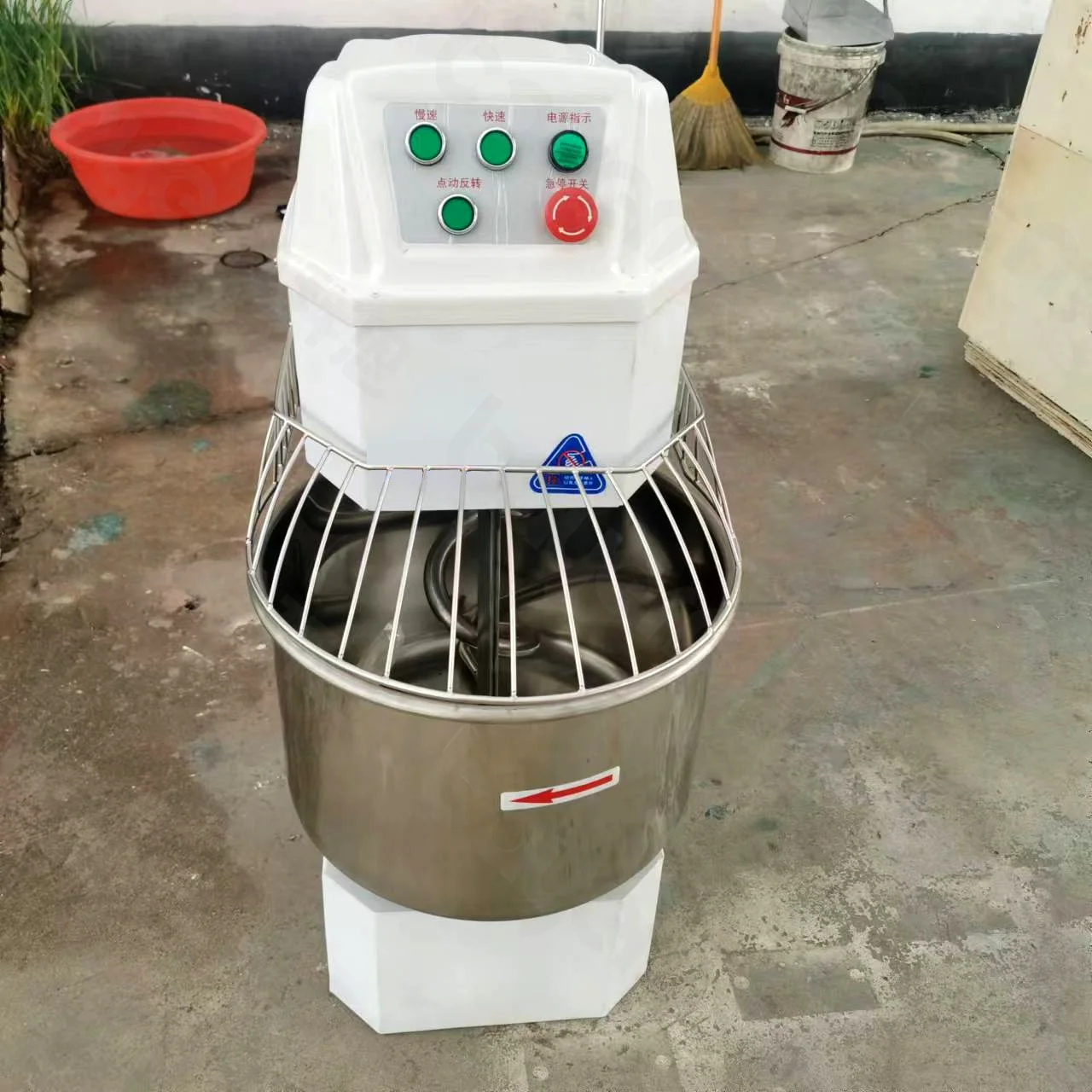 Commercial Bread Making Machine Dough Mixing Machine 15kg 25kg 30kg Bakery Bread  Pizza Noddle Dough Mixer