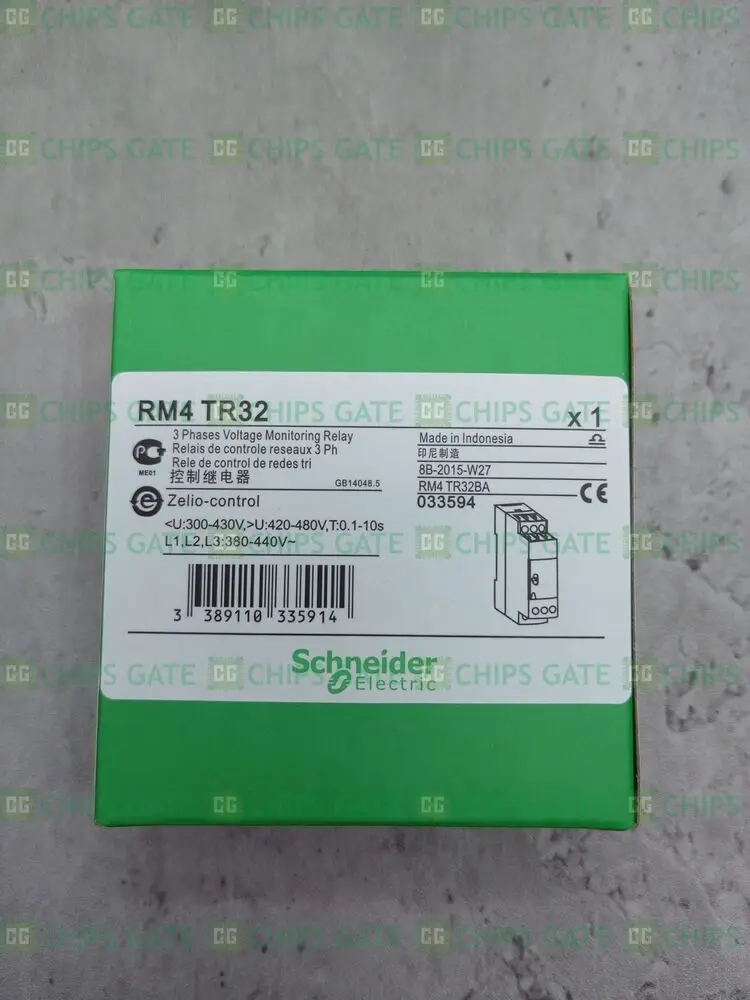 

NEW TELEMECANIQUE NETWORK MONITORING CONTROL RELAY SCHNEIDER RM4-TR32