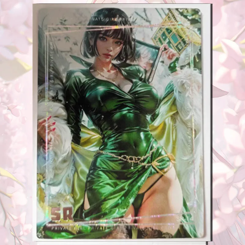 Goddess Story Private girl SR Virgen Card Terrible Tornado Kamado Nezuko ACG sexy image boy Toy collection Birthday gifts