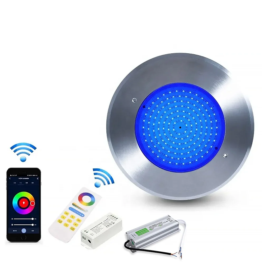 

12V Ip68 Waterproof Stainless Steel Resin Filled Underwater Led Swimming Pool Lights for Swimming Pool