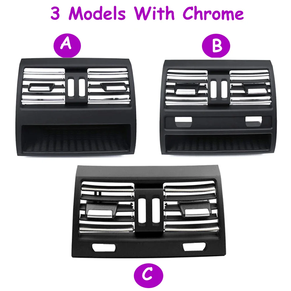 F10 F11 F18 Rear Air Conditioning AC Vent Outlet Grille Panel For BMW 5 Series 520i 523i 525i 528i 535i 64229172167,64229172312