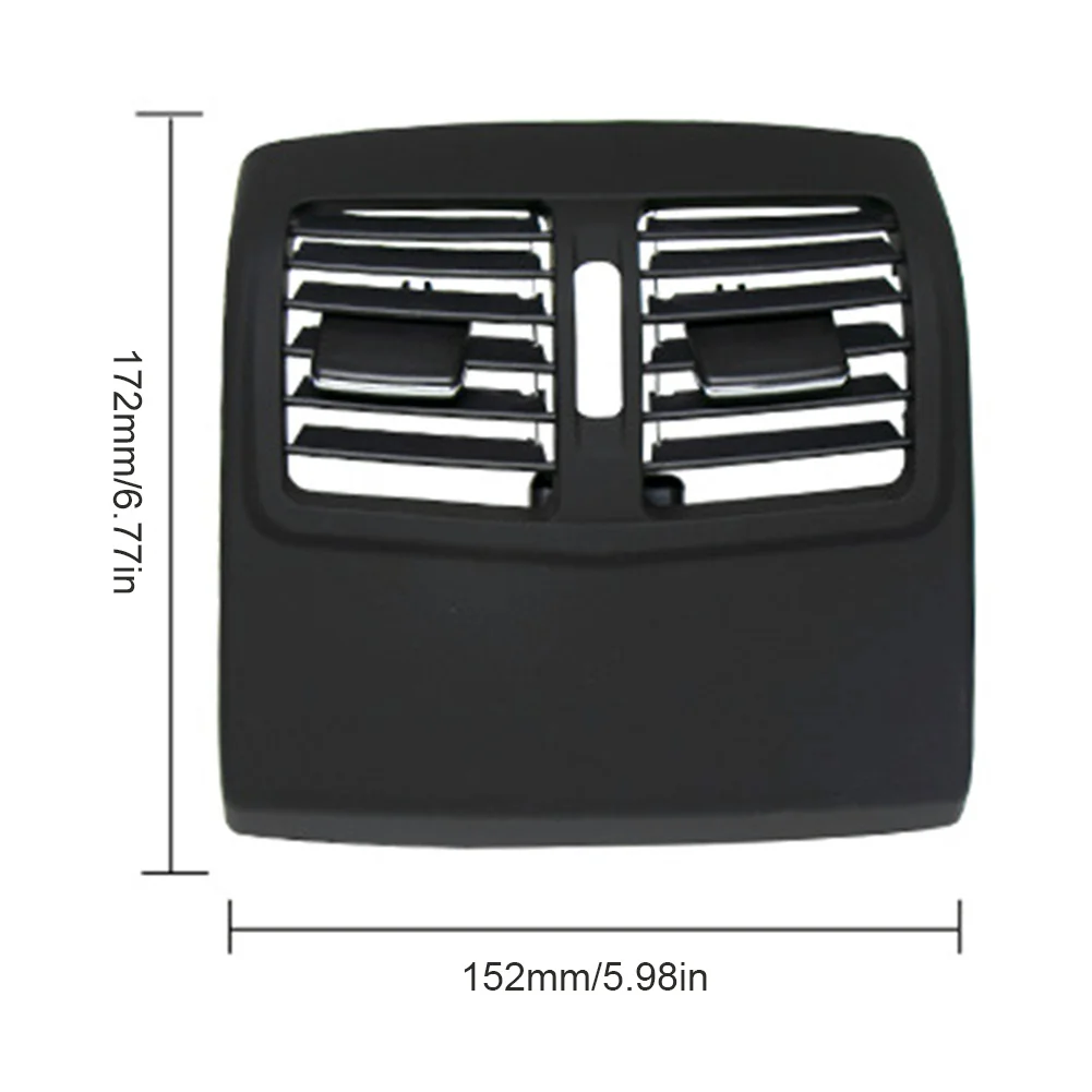 Rear Seat Air Conditioning Outlet Panel Rear Console Air Conditioning Ventilation Grille for Mercedes Benz W212 2009-2014