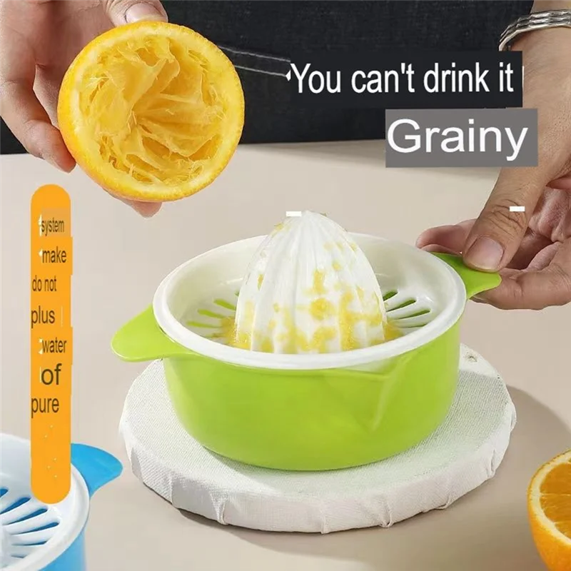 Exprimidor Manual multifuncional Simple de primera calidad para el hogar, Mini exprimidor de frutas con limón y naranja