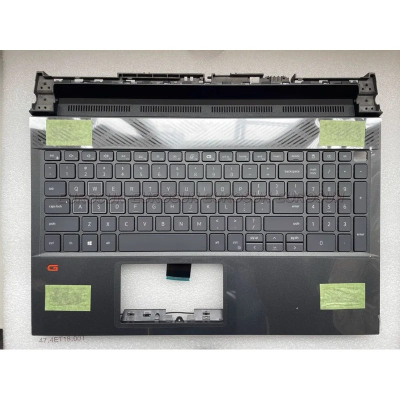 

Новый верхний корпус (пальмрест) с клавиатурой для Dell G15 5510 5511 5520, артикулы 02XJJ8, 2XJJ8