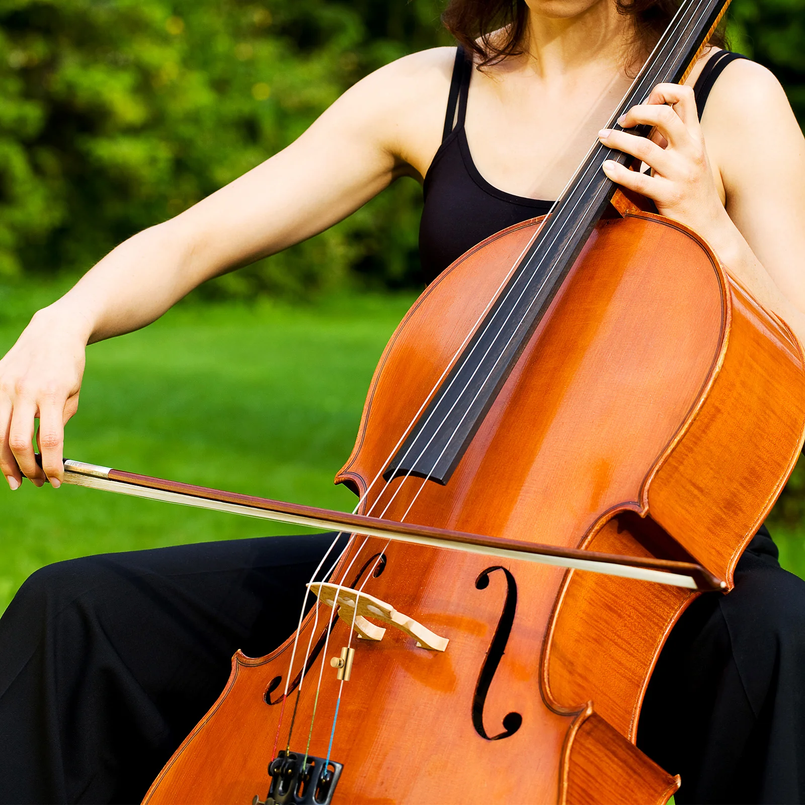 

SUPVOX Violin Tailpiece Mute Adjuster Tone Tuner Rosin Accessories Concert Silent Tool