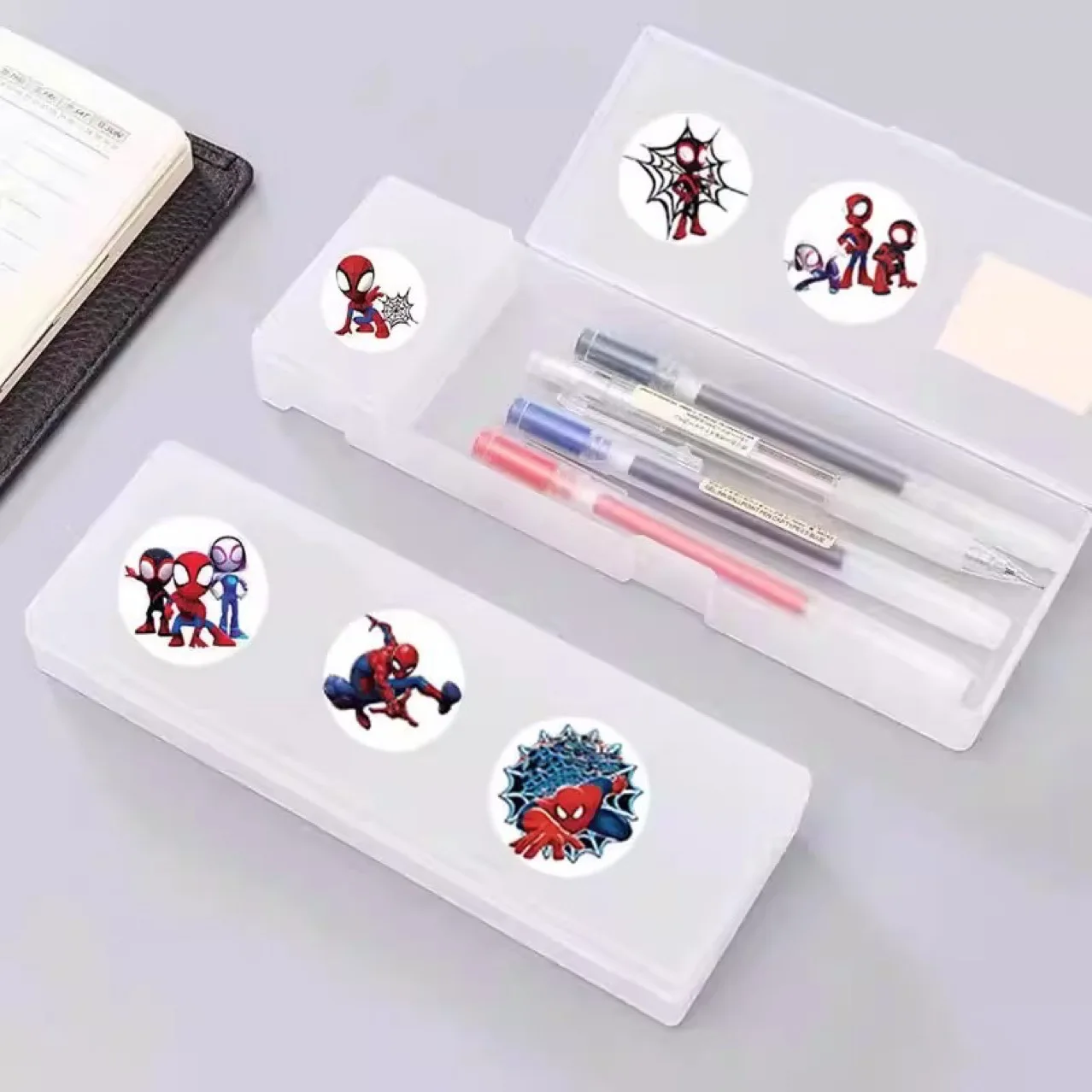500Pcs/Roll Anime Stickers Action Figures Stationery Paster Kids Classic Toys Water Cup Notebook DIY Decor Sealing Stickers Gift
