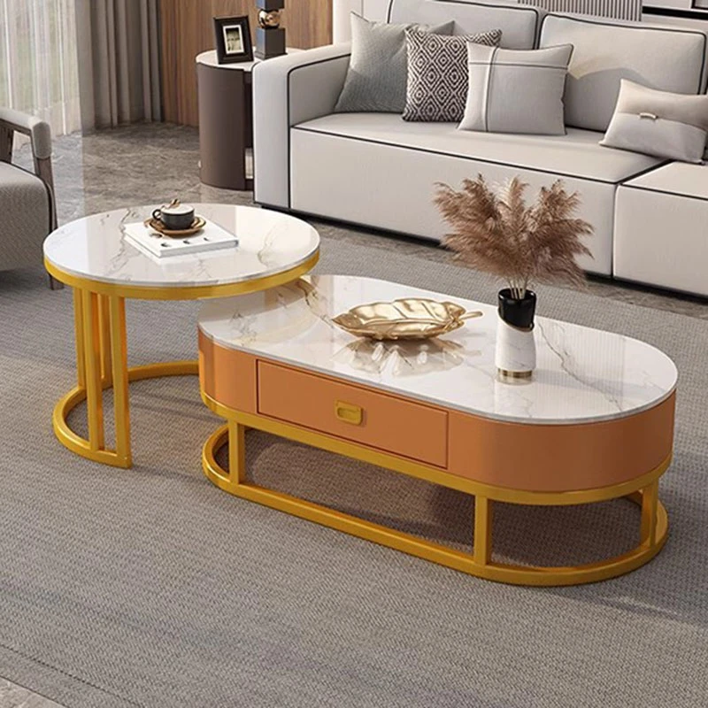 Storage White Luxury Coffee Table Trau Nordic Organizer Mesa Lateral Mobile Coffee Table Modern Apartamento Couchtisch Furniture