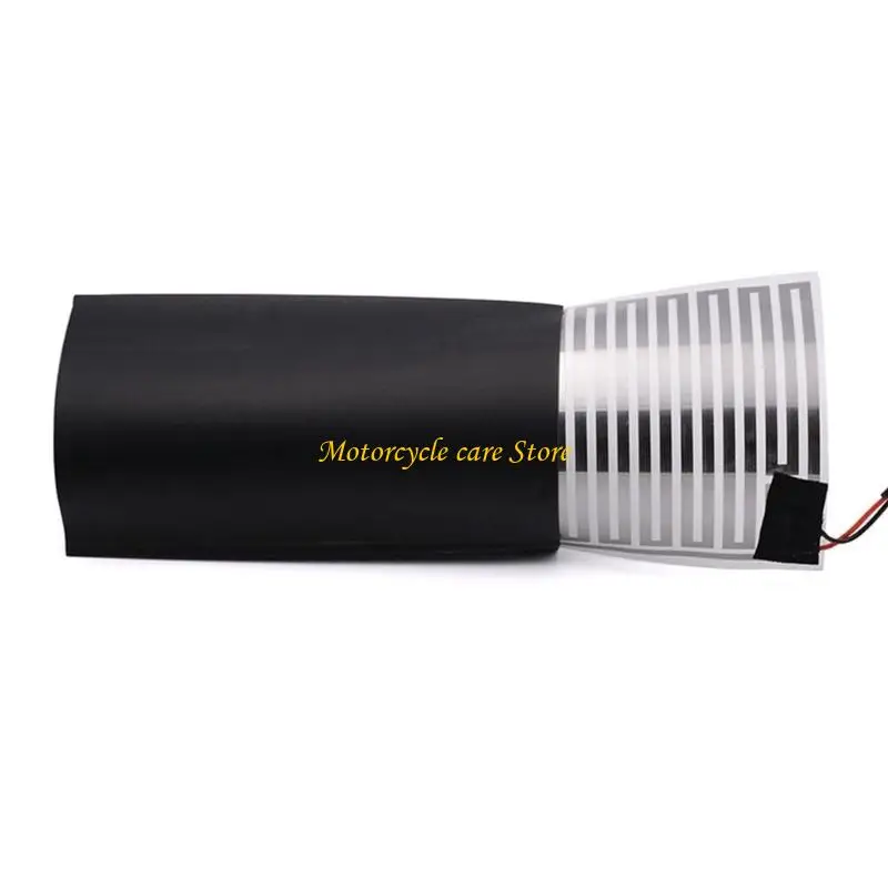 U75F Winter Motorbike Electric Heated Pad 12V Electric Handlebar Grips Warmer Wearproof Heating Pads