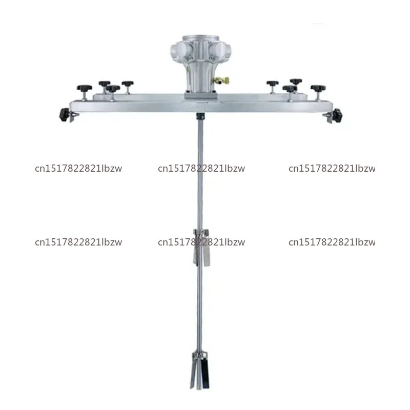 Pneumatic 1 Ton Air Agitator IBC Tank Mixer Machine 1000L Commercial Barrel Drum Stirrer With Support Hanger