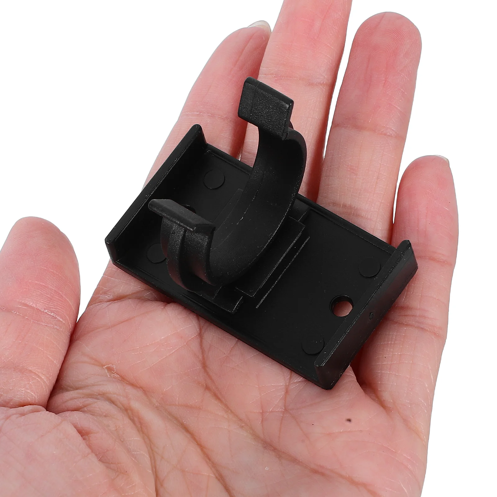 

12pcs Furniture Kick Leg Clips Cabinet Skirting Board Plinth Clips Plastic Detachable Floor Protector Easy Install Black