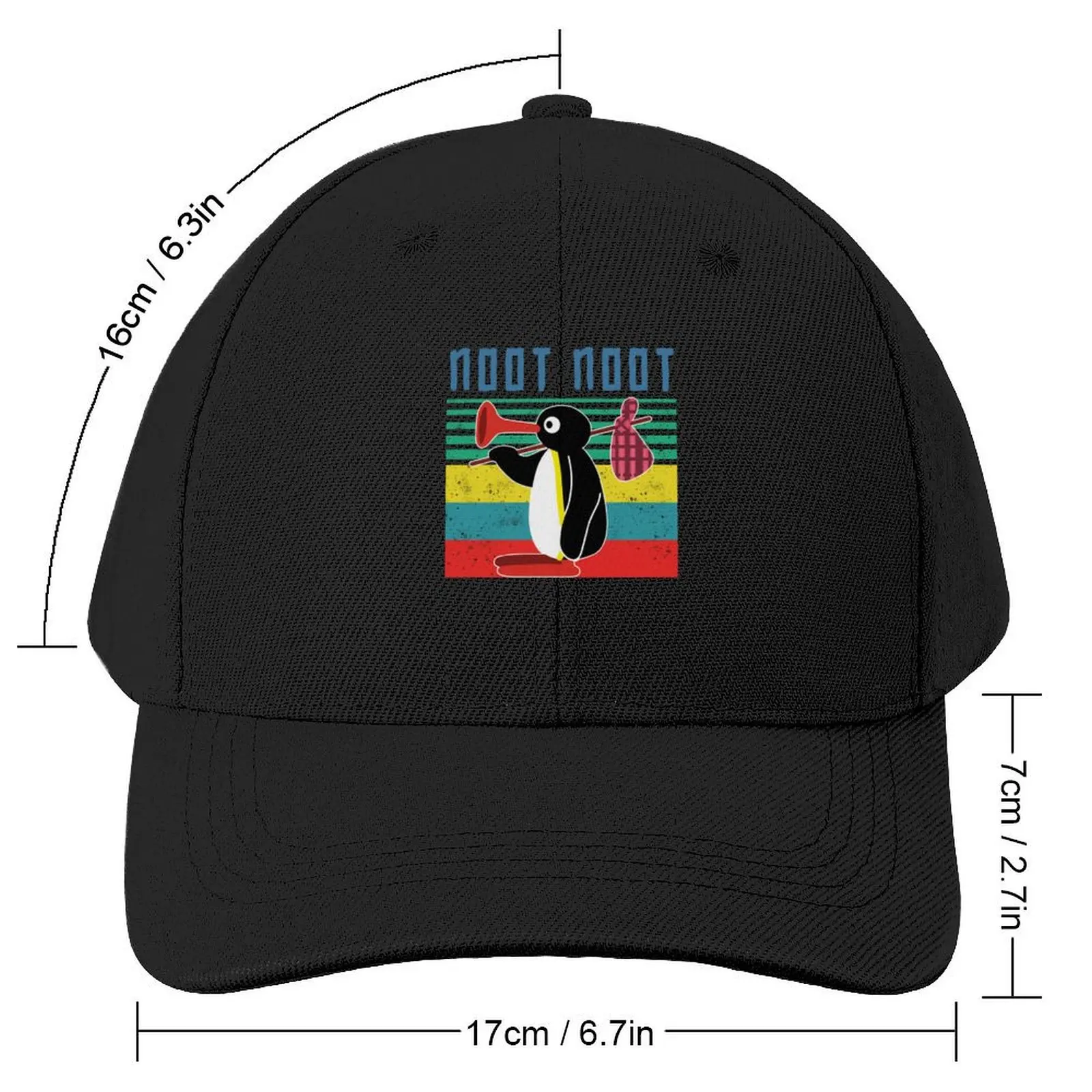 Penguin Noot Noot Baseball Cap Sunscreen black hiking hat Women's 2024 Men's