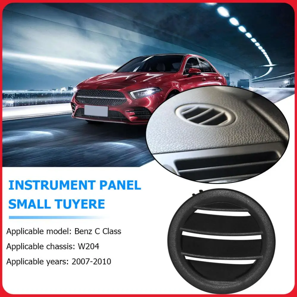 

A/C Air Vent Grille Round Cover Right Side A/C Air Vent Outlet Grille Auto Accessories for Mercedes-Benz C-Class W204 2007-2010