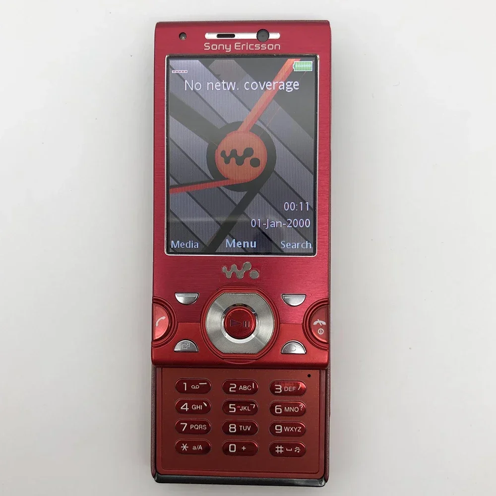 هاتف Sony Ericsson W995 Walkman Music غير مقفول، كاميرا 8.1 ميجابكسل، WiFi، 3G، راديو FM، بلوتوث
